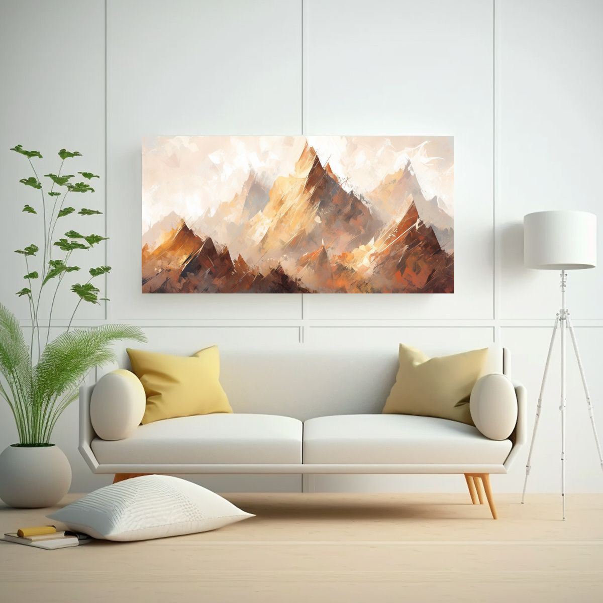 GENERICO - Pinturas De Decoración En Lienzo De Tela De 120x60 Cm