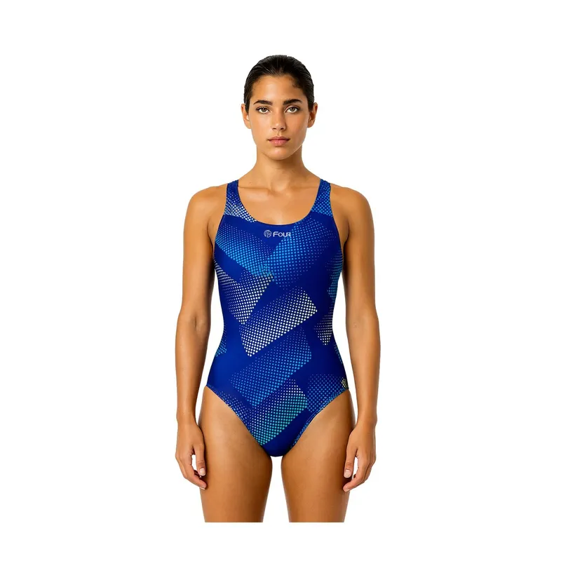 FOUR - Traje de Balo Mujer Natación Four Azul - HydroForce