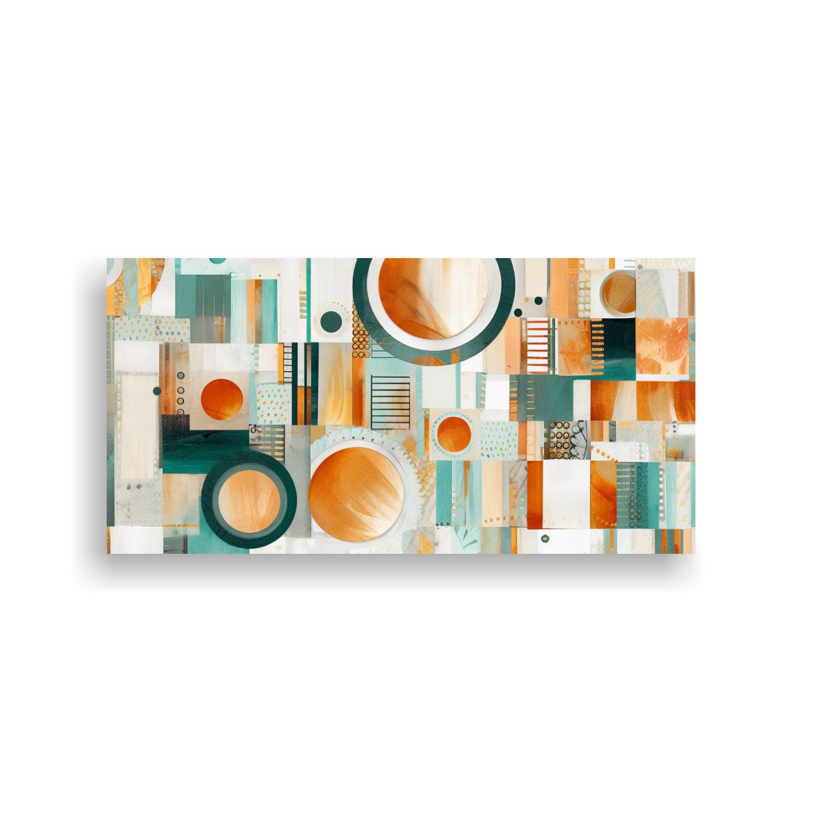 GENERICO - Pinturas Decorativas Japonesas Con Arte Abstracto 140x70 Cm