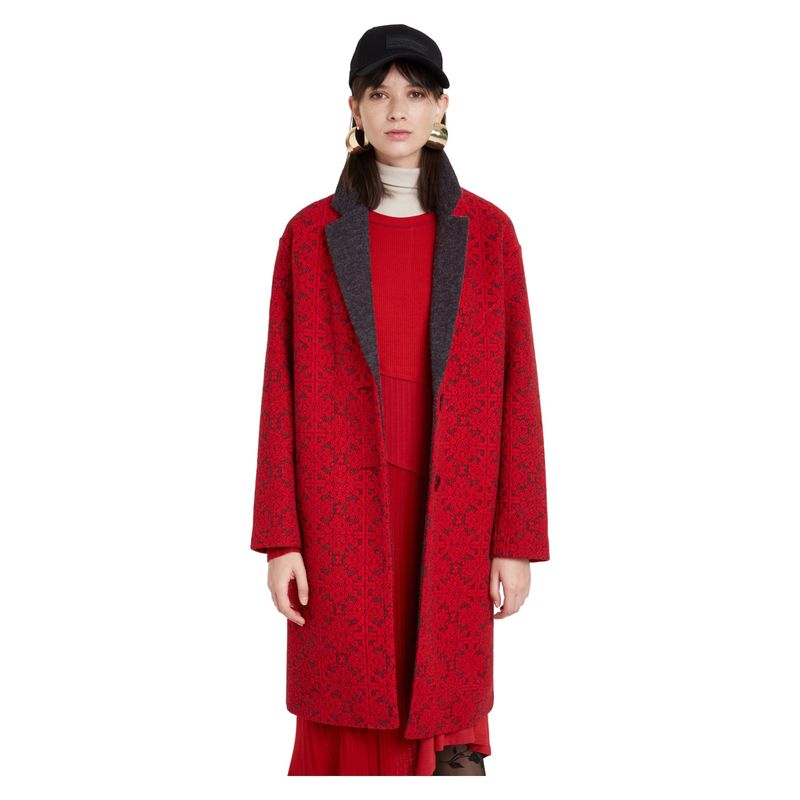DESIGUAL Desigual Abrigo Largo Mujer