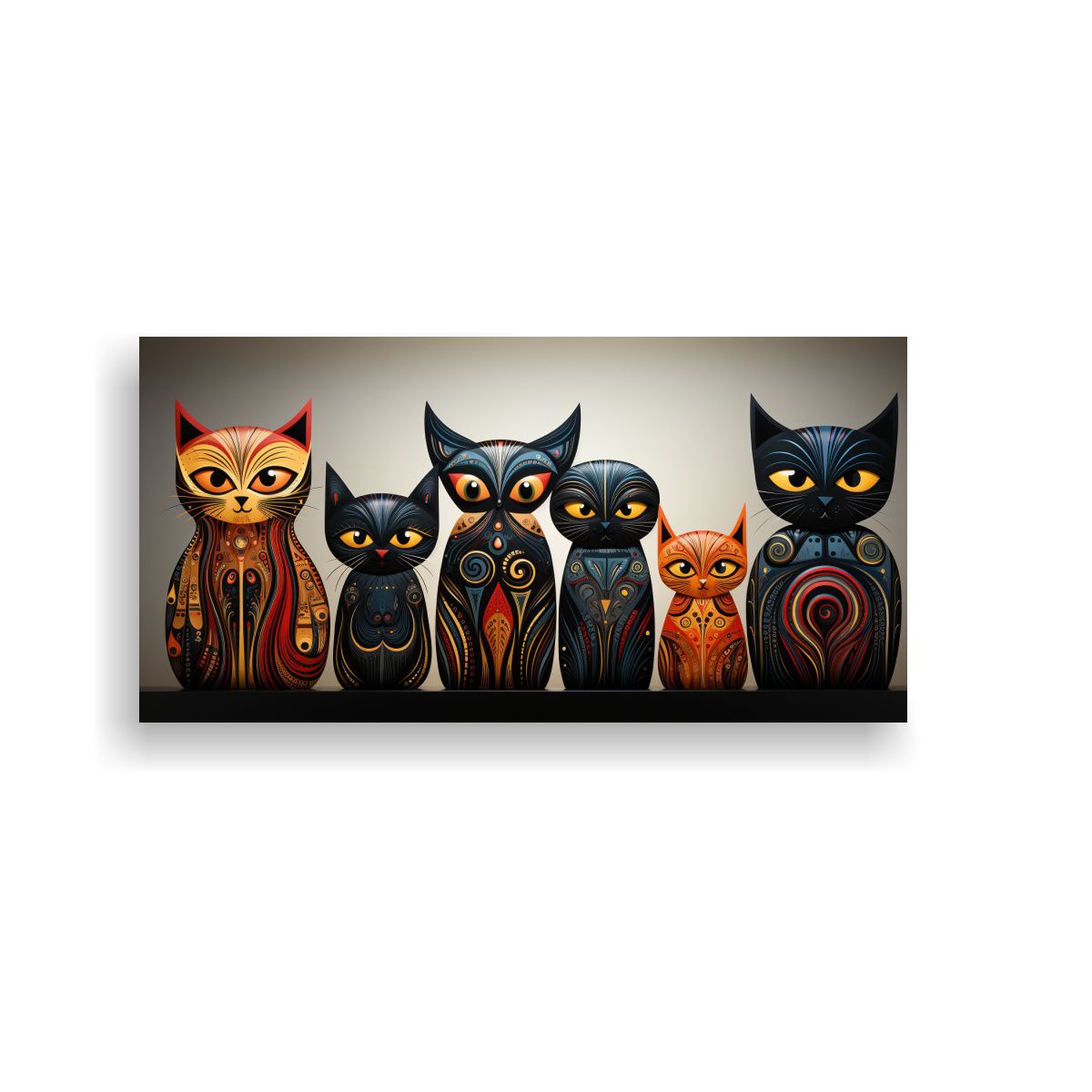 GENERICO - Pinturas Decorativas De Estilo único De Cuadro 140x70 Cm.