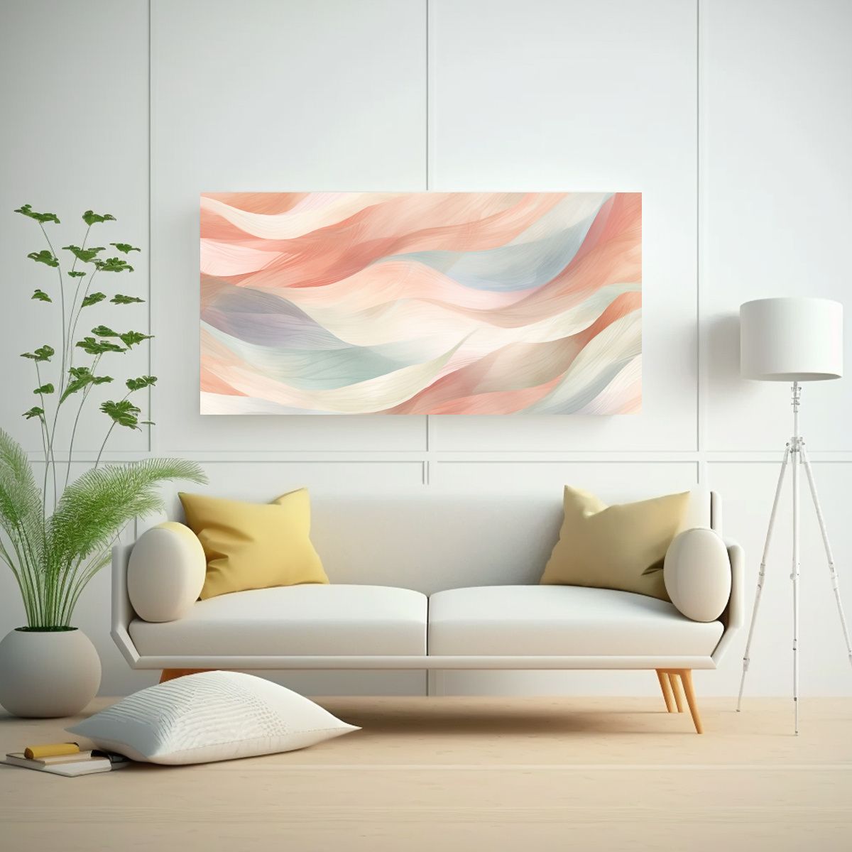 GENERICO - Fondo De Acuarela Con Superposición Suave De 120x60 Cm