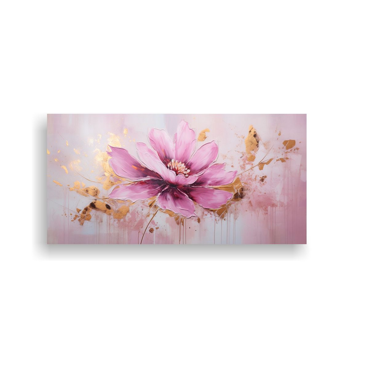 GENERICO - Cuadro Lienzo Impreso De Un Comedor Con Una 140x70 Cm