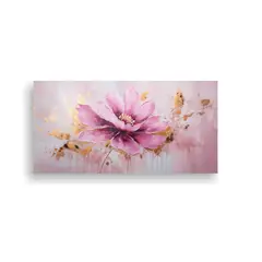 GENERICO - Cuadro Lienzo Impreso De Un Comedor Con Una 140x70 Cm