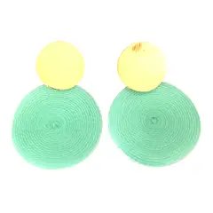 CATHALIFAUDJOYAS - AROS DE HILO RESINA