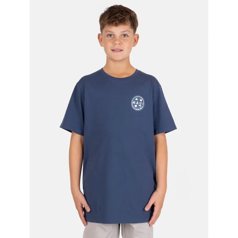 MAUI AND SONS - Polera MC OlaFit Celeste Infantil Maui And Sons - Celeste