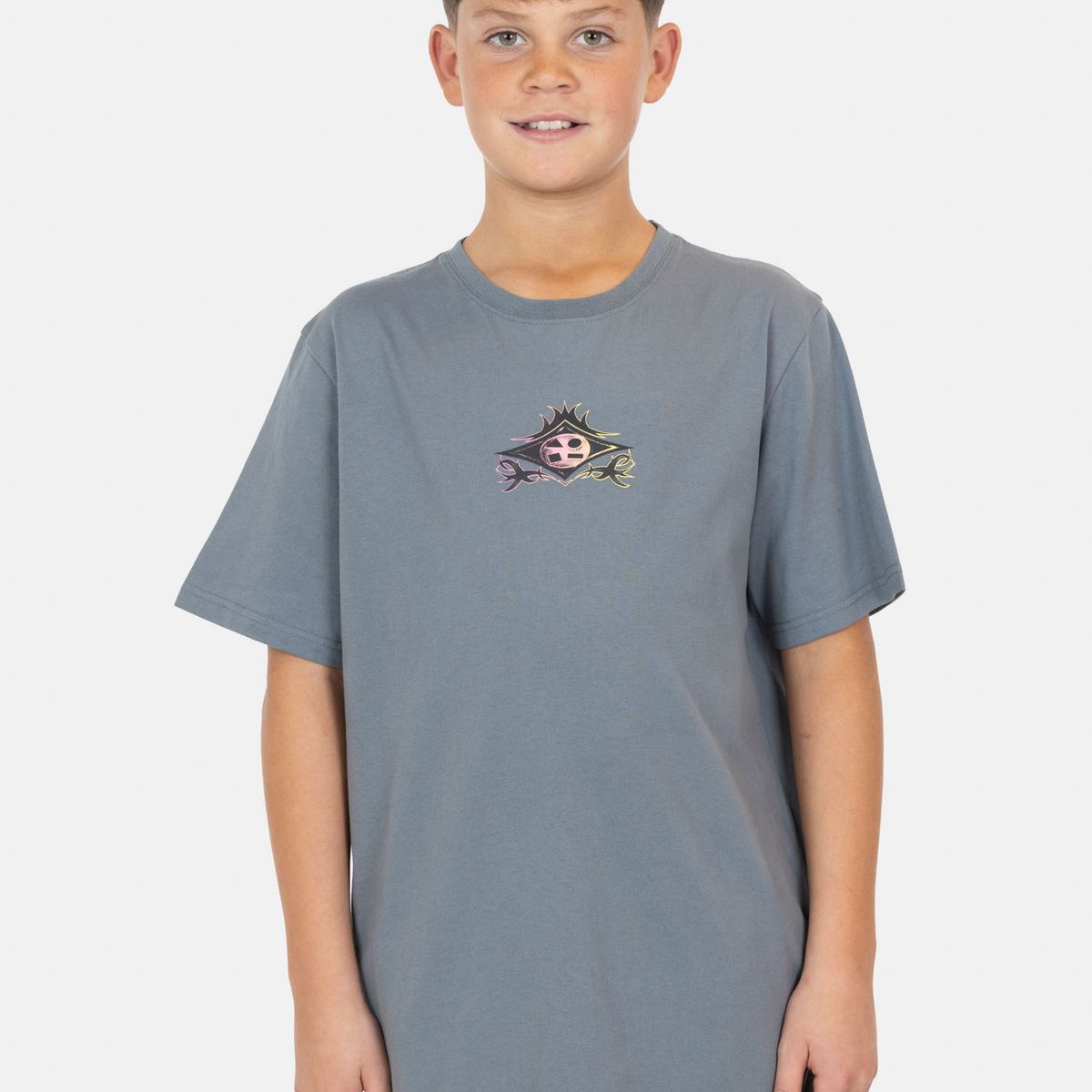 MAUI AND SONS - Polera MC Armor Gris Infantil Maui And Sons - Gris