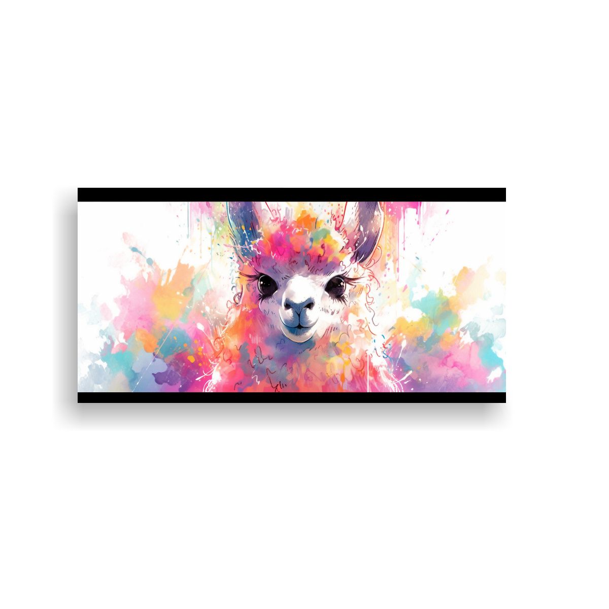 GENERICO - Pinturas Arte Moderno Económicas De Alpaca En 140x70 Cm