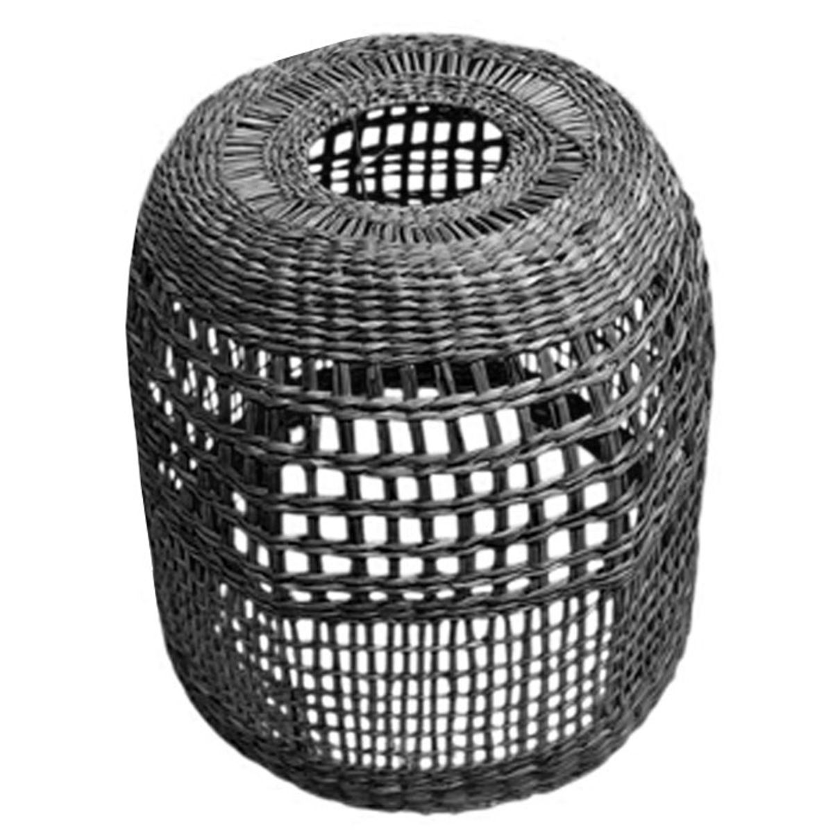 BRIC - Pantalla Fibra Natural Negra