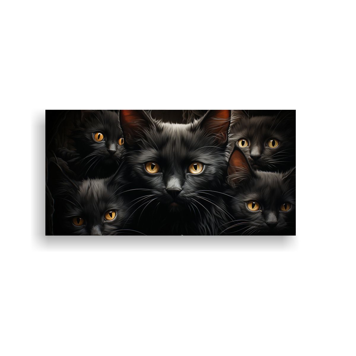 GENERICO - Macrofotografía De Grupo Estilo Selfie Arte 120x60 Cm