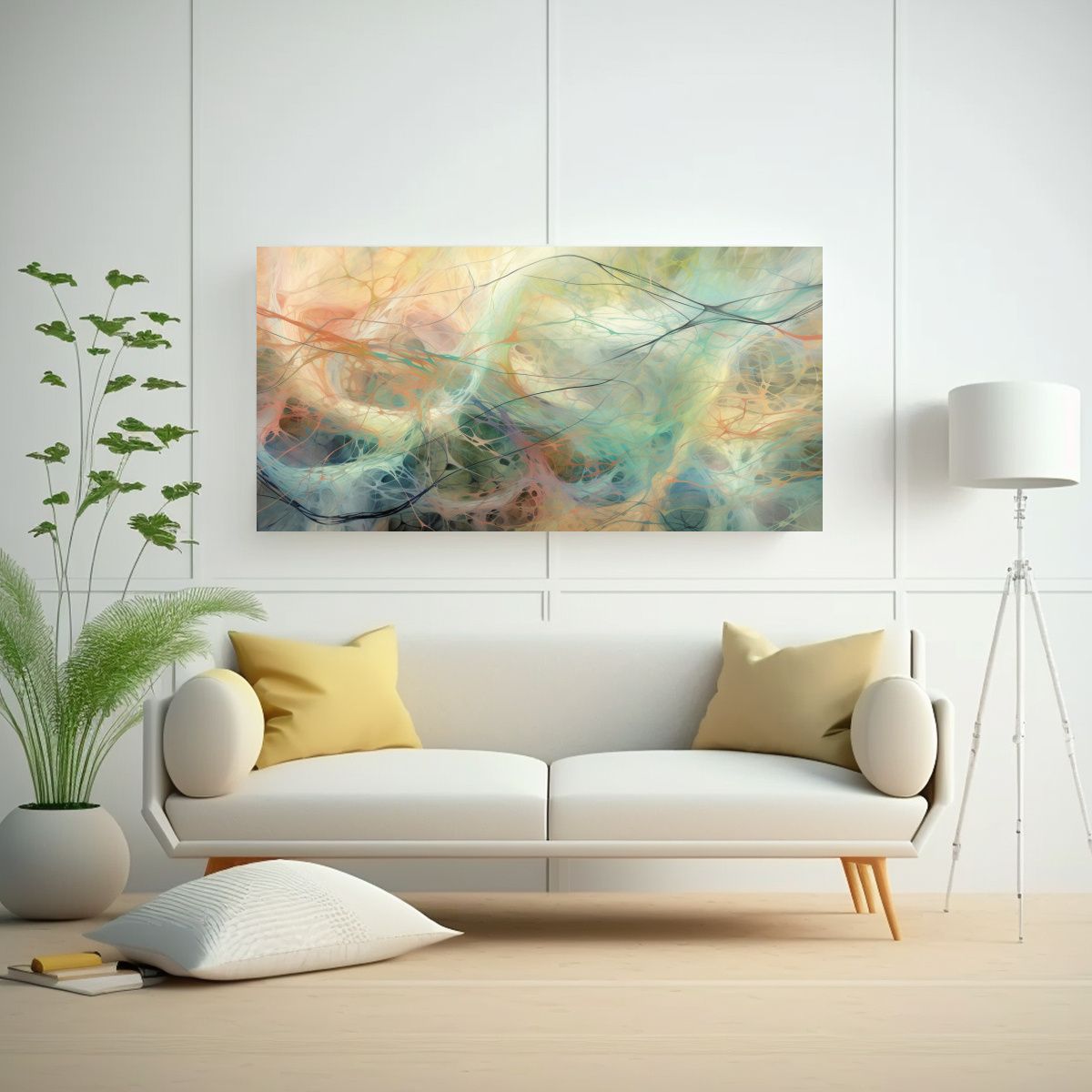 GENERICO - Pinturas Decorativas De Vanguardia En Plasma 140x70 Cm