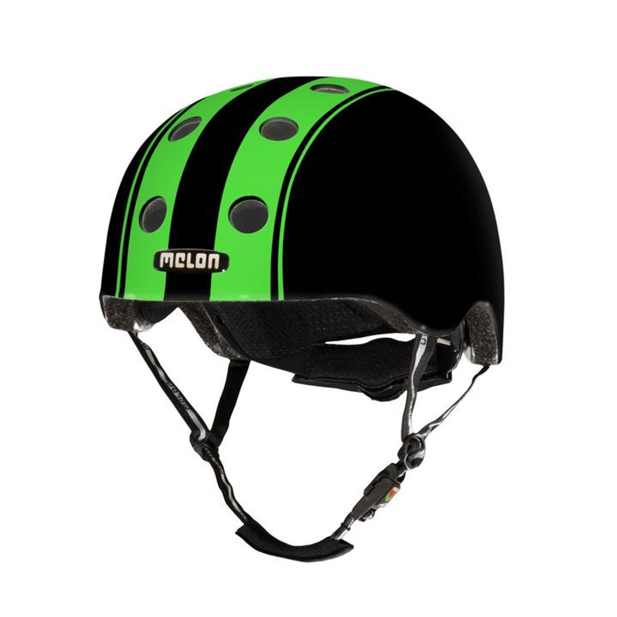 MELON - Casco Ciclismo Urbano Melon Double Green Black ML