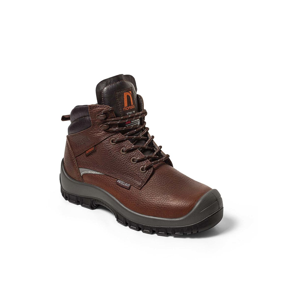 NORSEG - Zapato de Seguridad Hombre NS 586 Pro CT Marrón NORSEG