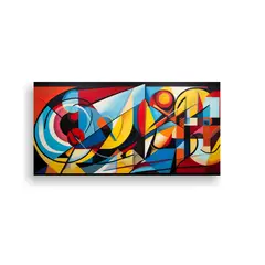 GENERICO - Pinturas Decorativas Estilo Galería 140x70 Cm