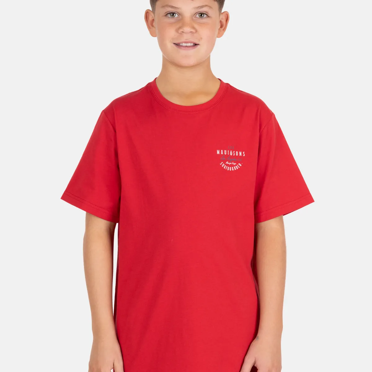 MAUI AND SONS - Polera MC OlaTribe Rojo Infantil Maui And Sons - Rojo