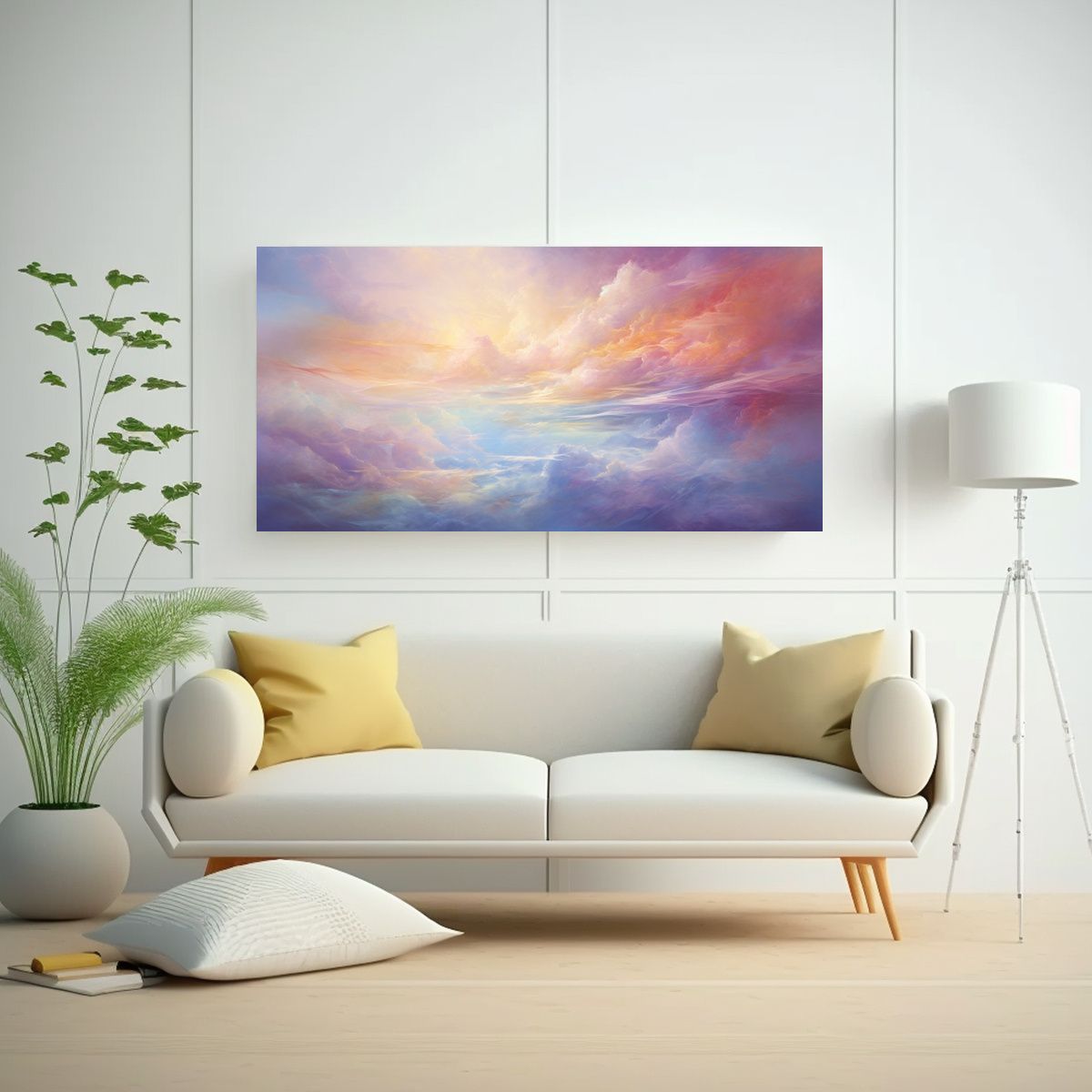 GENERICO - Pinturas Abstractas De Decoración De Arte 120x60 Cm