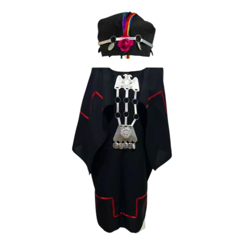EKOL TACTICA MILITAR - Disfraz Traje Tipico Mapuche Niña  Juvenil Fiestas Patrias