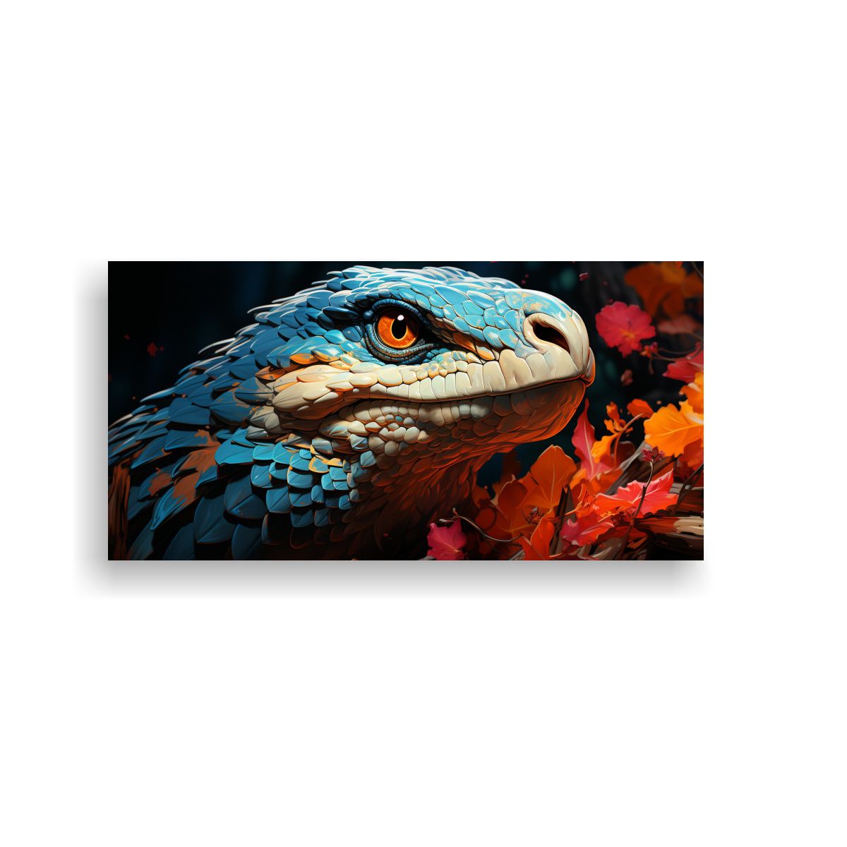 GENERICO - Pintura En Bastidor Expresión Maestra De 120x60 Cm