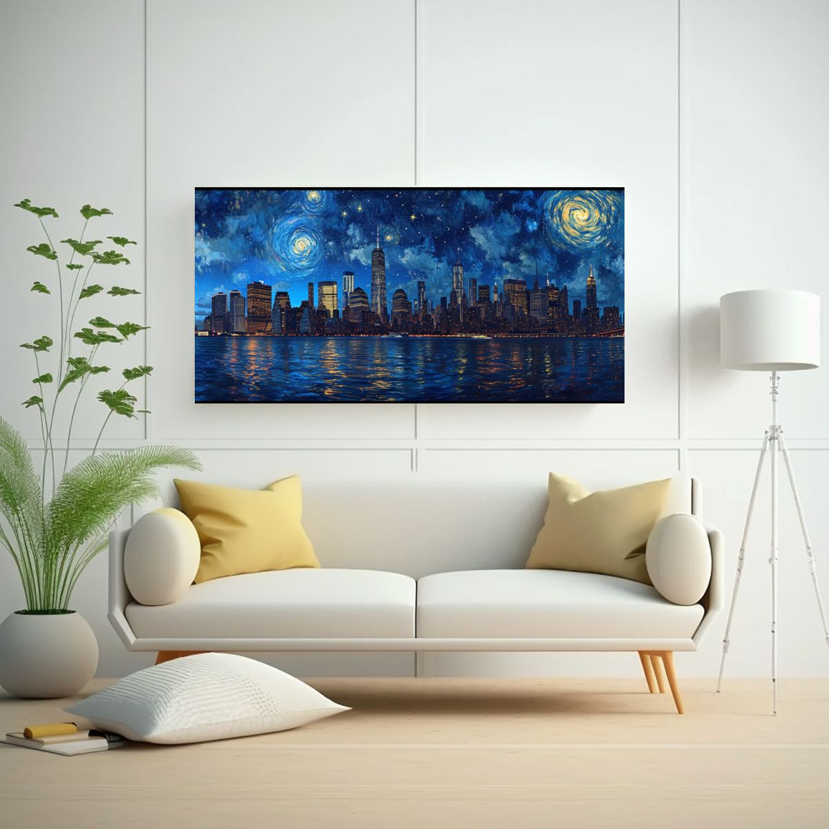 GENERICO - Pinturas De Decoración De Fine Art Calidos 120x60 Cm