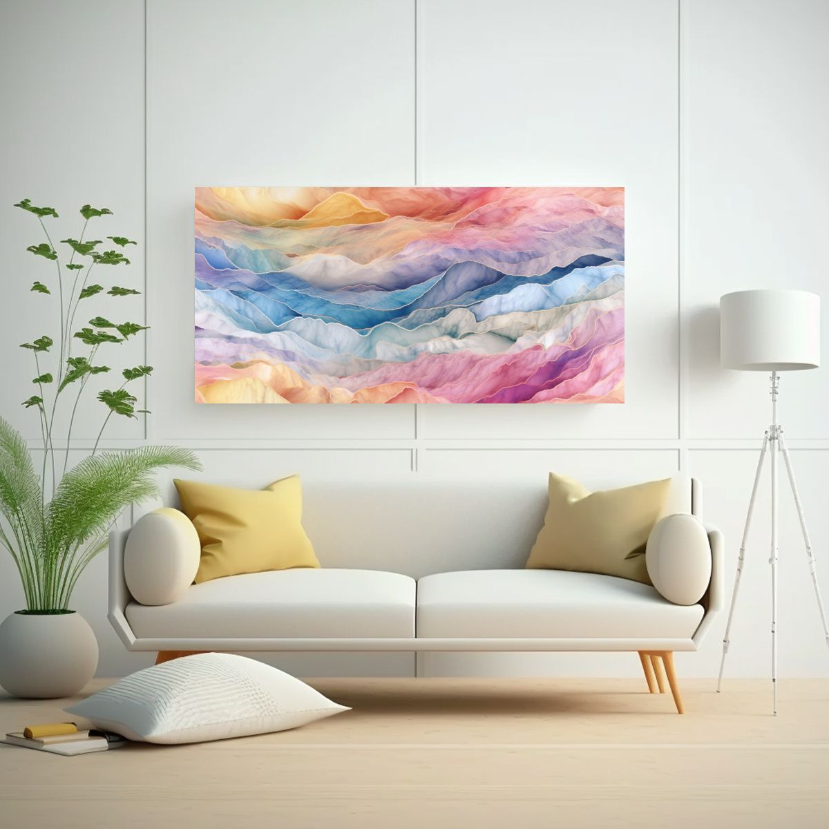 GENERICO - Pinturas De Decoración Con Textura De Piedra 120x60 Cm