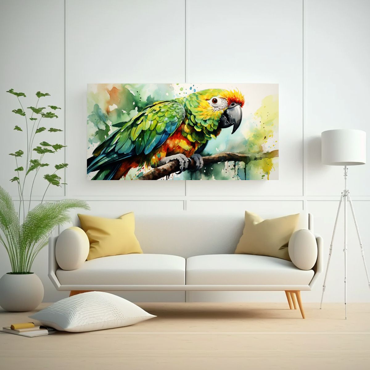 GENERICO - Inspiración De Personalidad Amazon Parrot En 140x70 Cm