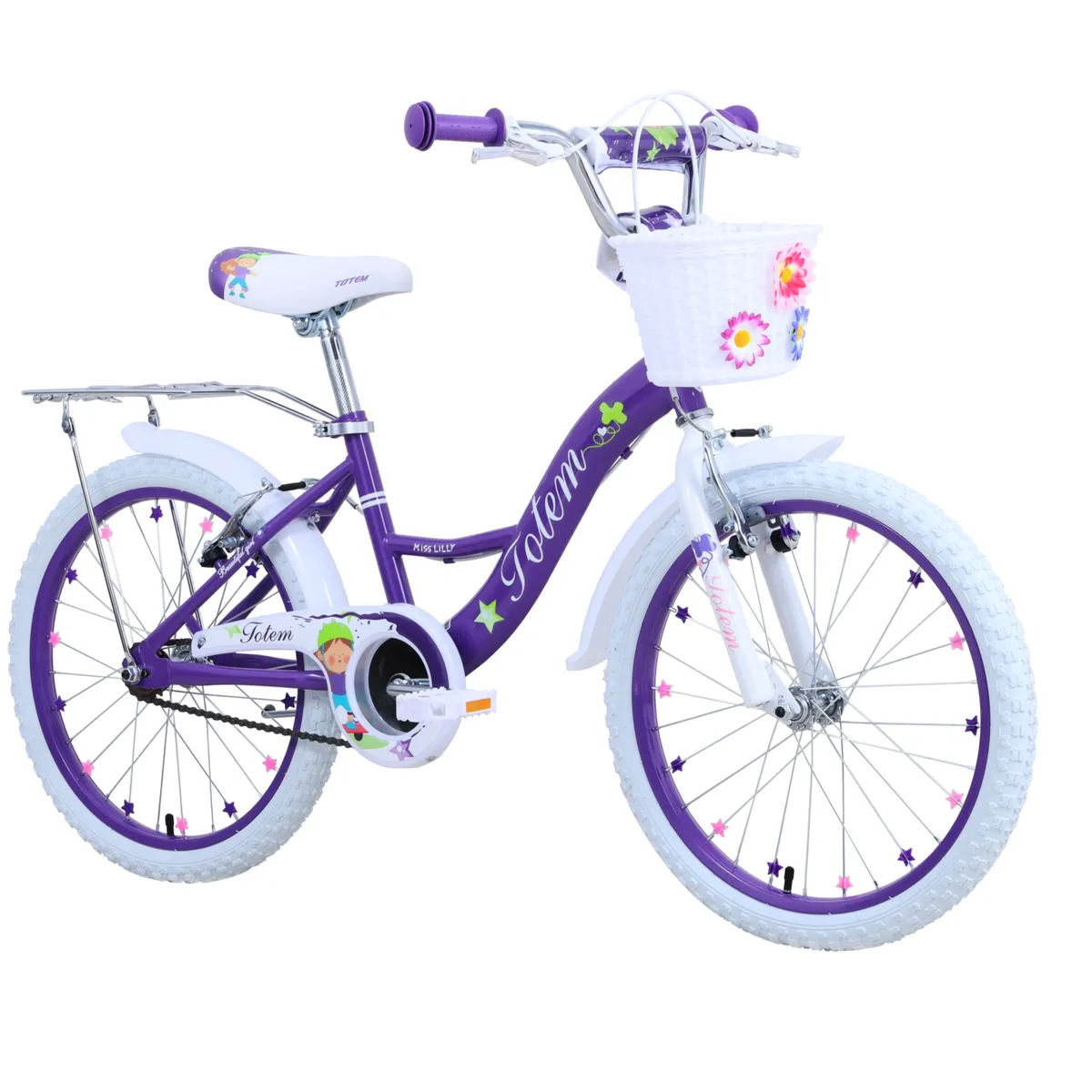 TOTEM - BICICLETA TOTEM INFANTIL ARO 20 MISS LILLY VIOLETA