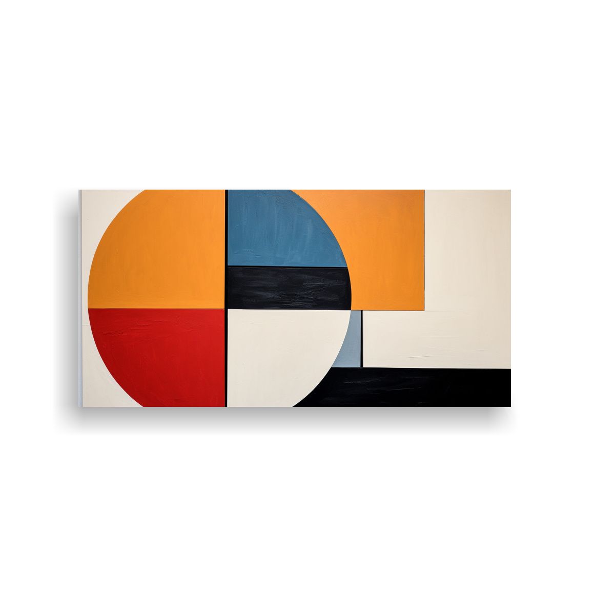 GENERICO - Pintura Decorativa Minimalista Abstracta De 3 120x60 Cm
