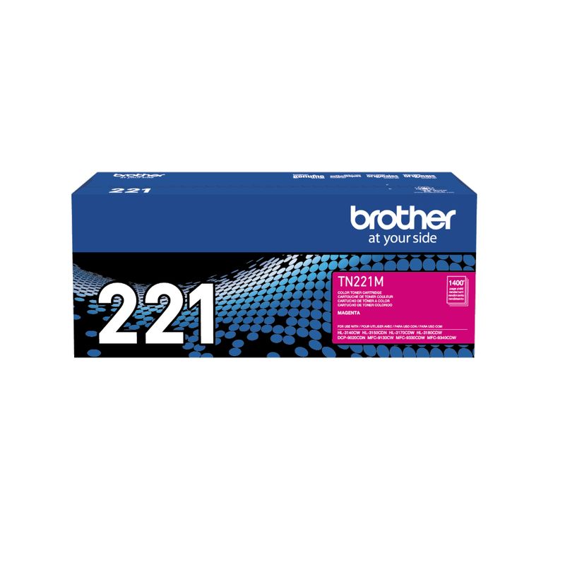 BROTHER - Brother Toner Magenta Tn-221m Originaliva Incluido