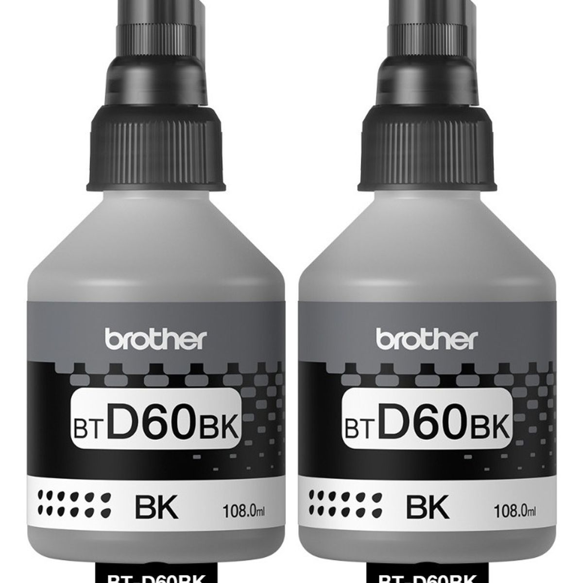 BROTHER - Brother Pack 2 Botellas Negras BTD60BK