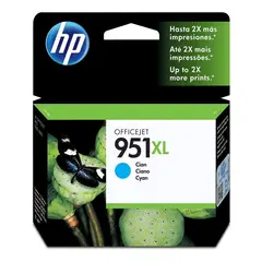 HP - Cartucho de Tinta 951XL Cyan CN046AL