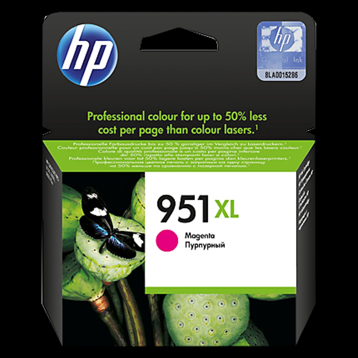 HP - HP Cartucho de Tinta 951XL Magenta 17 mL CN047AL