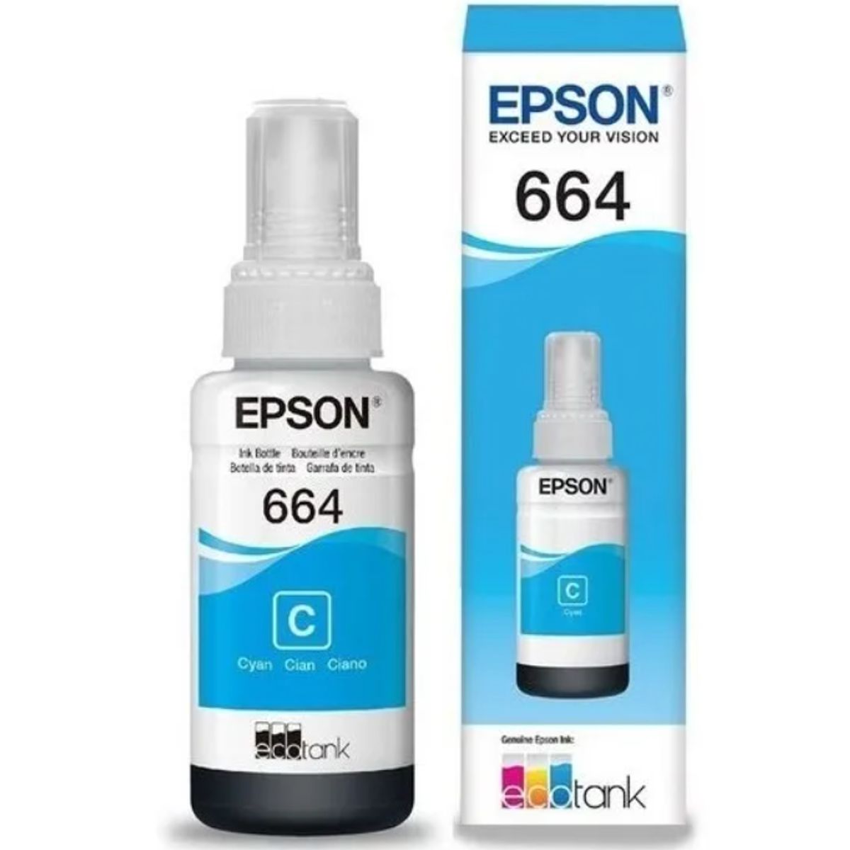 EPSON - Epson Botella Tinta Cyan T664220