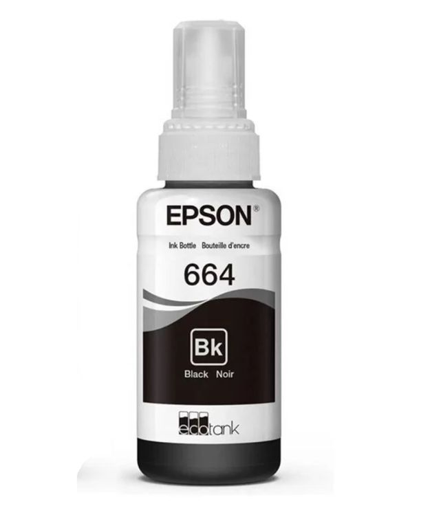 Epson Botella Tinta Negra T664120