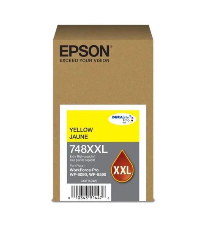 Epson Cartuchos De Tinta Amarillo T748420xxl