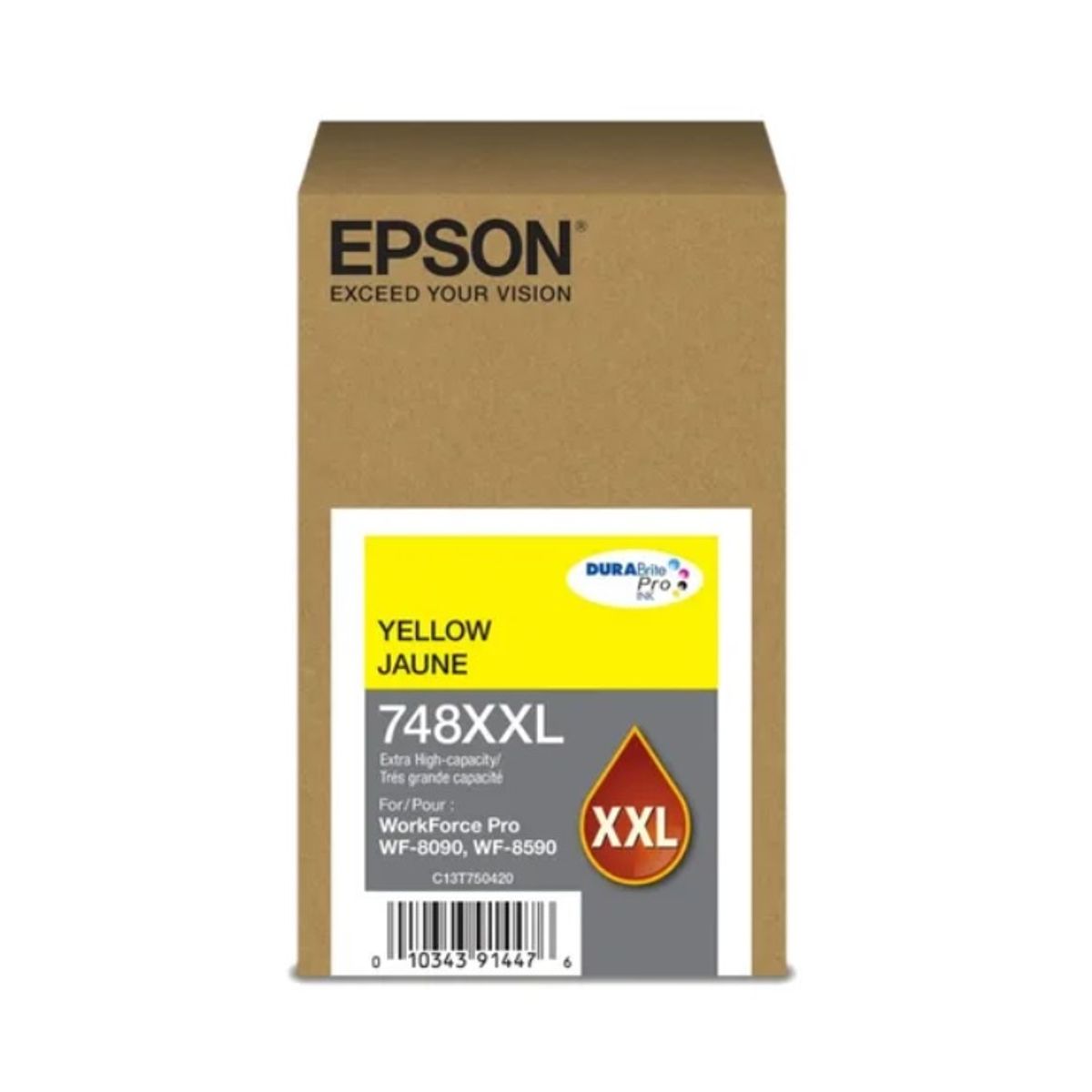 EPSON - Epson Cartuchos De Tinta Amarillo T748420xxl