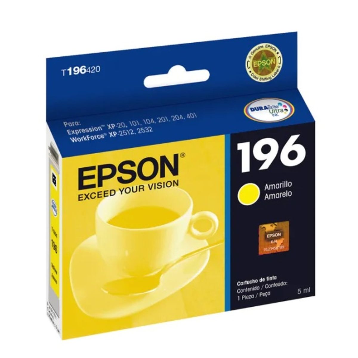 EPSON - Epson Tinta 296 Amarilla T296420-AL
