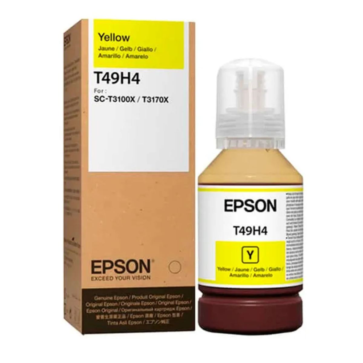 EPSON - EPSON Tinta T49H Amarilla T49H400