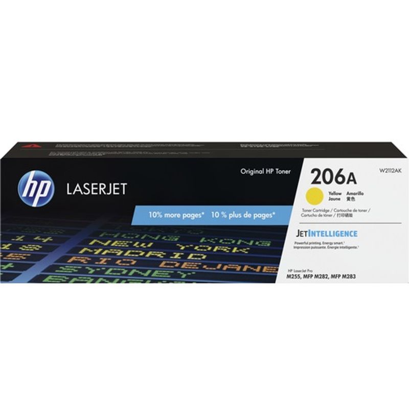 HP - Hp Tóner 206a Amarillo W2112a