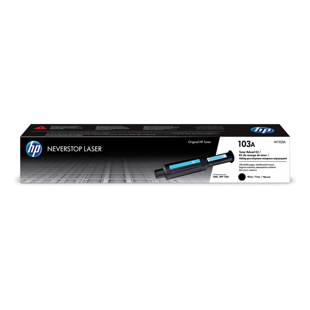 HP - Kit De Recarga De Tóner Hp Laser 103a Negro Original
