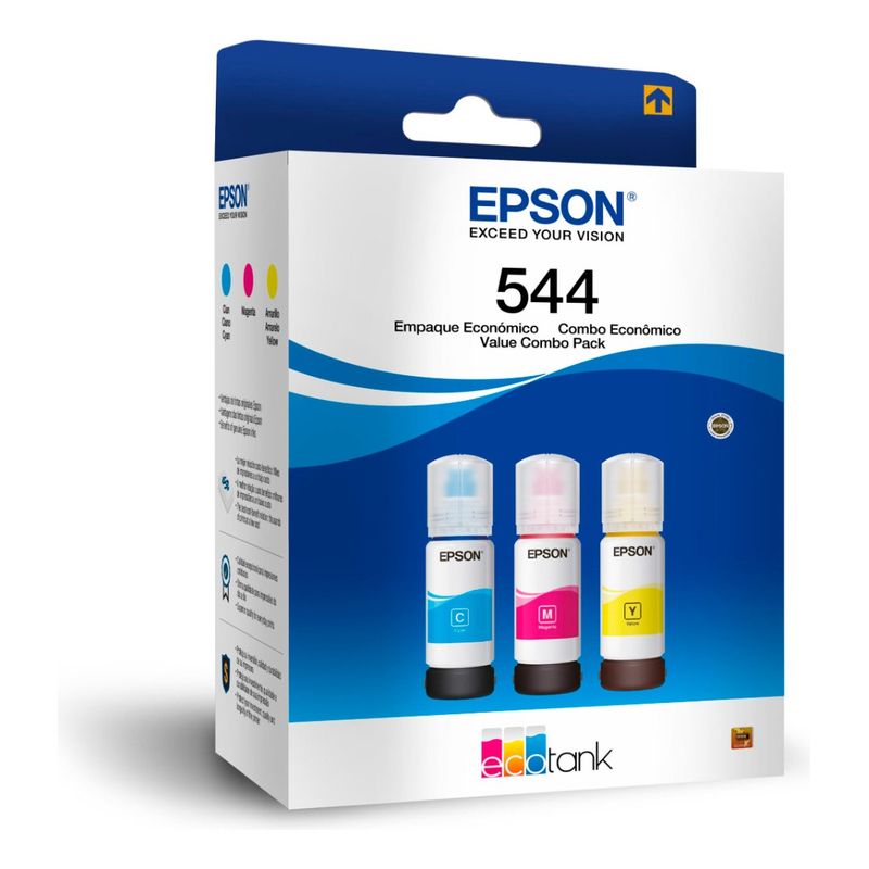 EPSON - Pack 3 Tintas Epson T544 Colores
