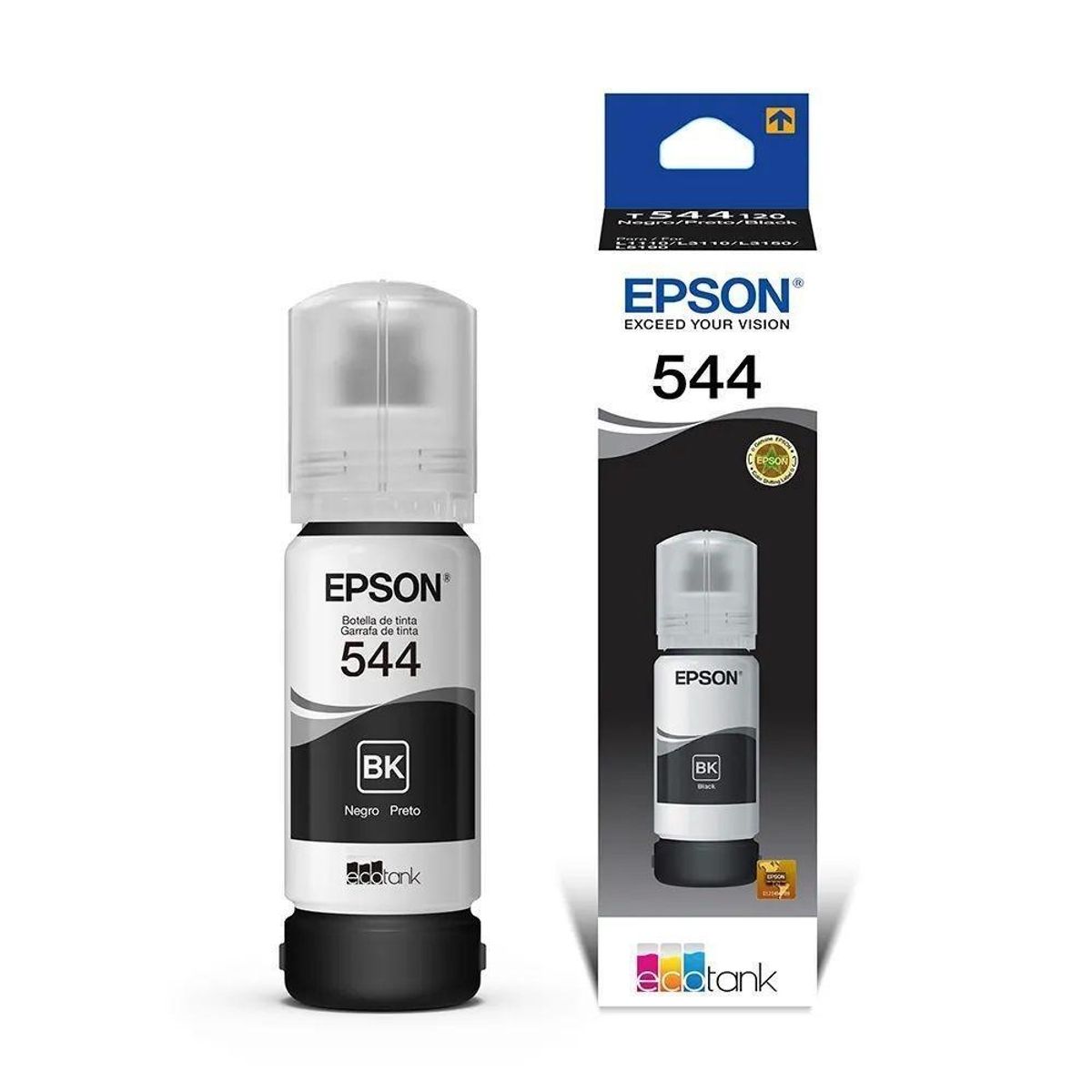 EPSON - Tintas Epson T 544 Colores / L5290 / L3210 / L3250 / L1110