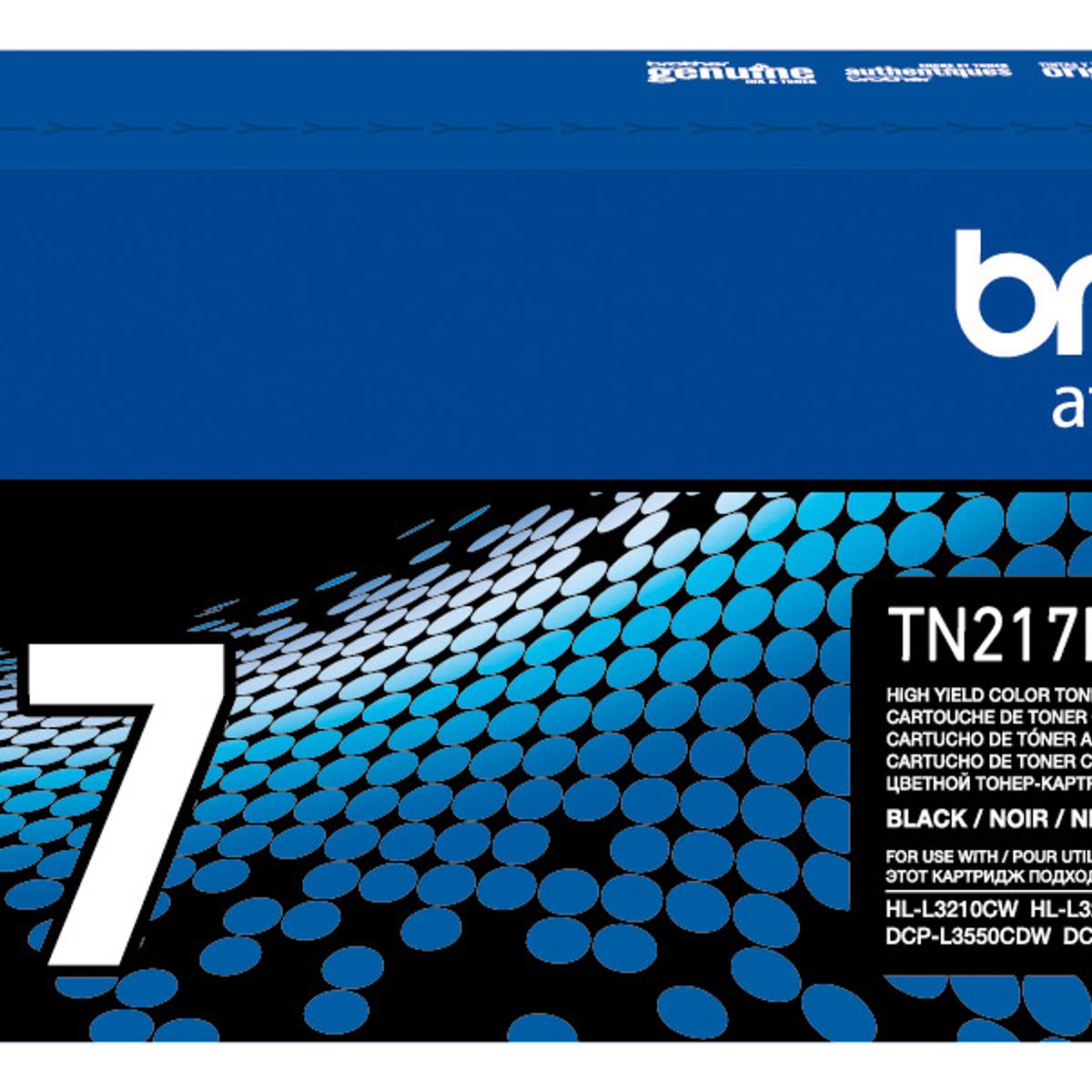 BROTHER - Toner Brother Tn-217bk Negro 2300 Páginas