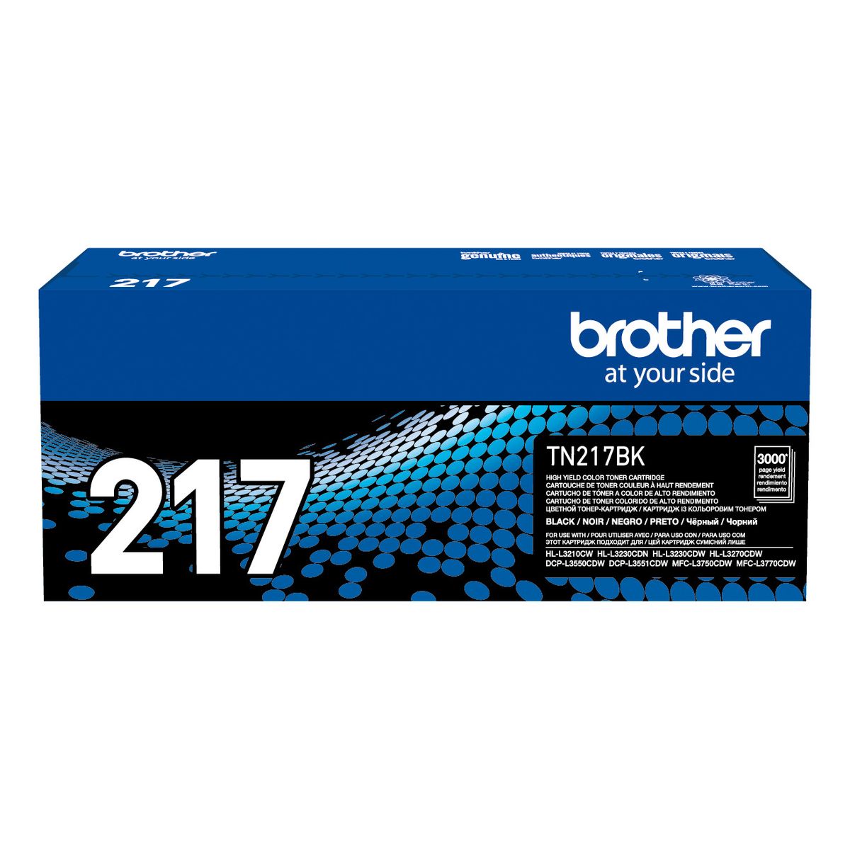 BROTHER - Toner Brother Tn-217bk Negro 2300 Páginas
