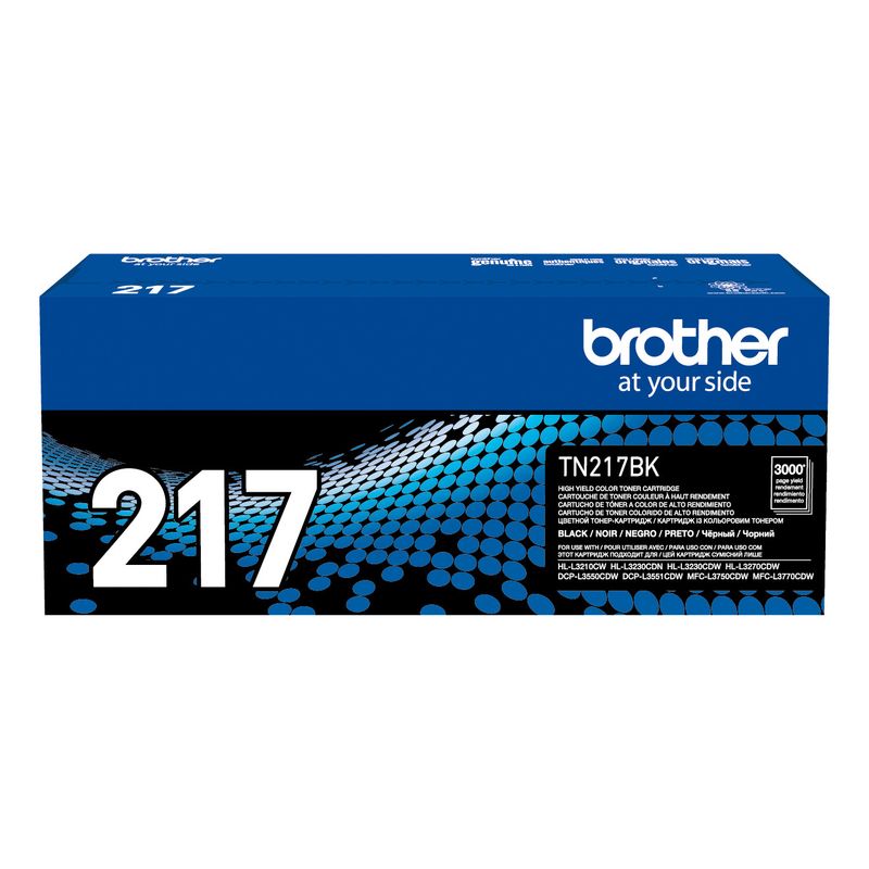 BROTHER - Toner Brother Tn-217bk Negro 2300 Páginas TN217