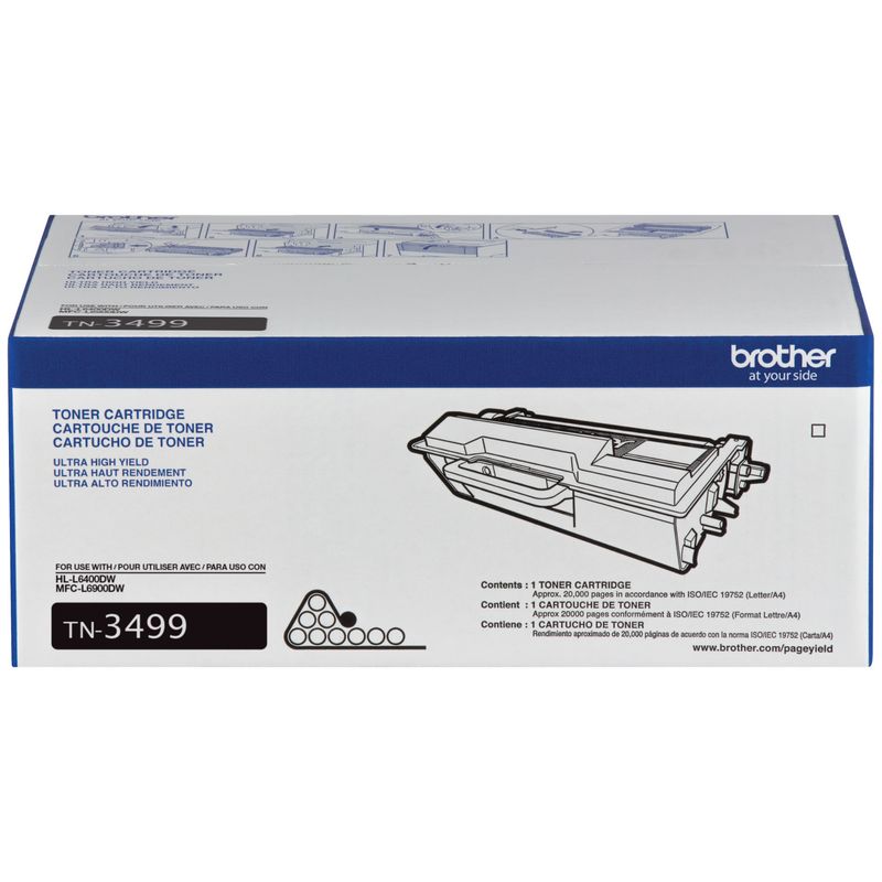 BROTHER - Toner Brother Tn-3499 Negro Alto Rendimiento L6400dw L6900dw