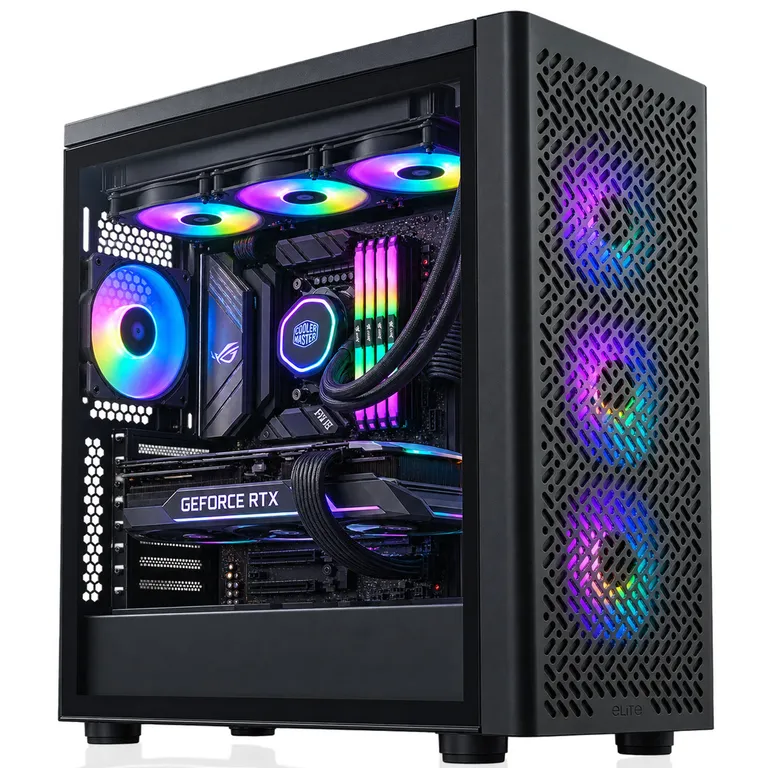 PC ELITE Amd Ryzen 9 9900X3D 12-Core + 32GB DDR5 + RTX 5080 16GB
