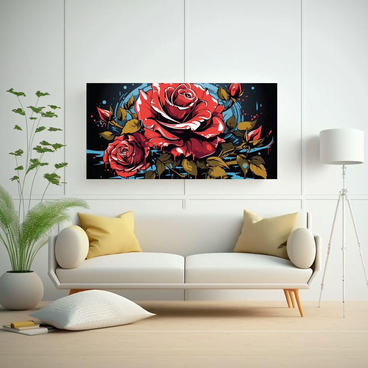 GENERICO - Cuadro De Tela De Alta Calidad Con Diseño De 120x60 Cm