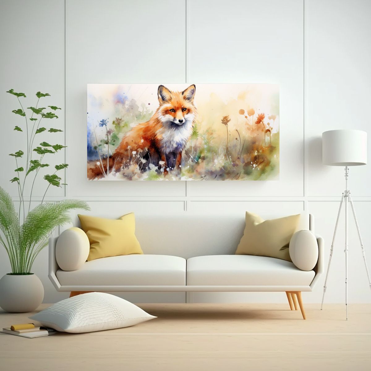 GENERICO - Acuarela Fox Resistente Pintura Colorida Estilo 140x70 Cm.