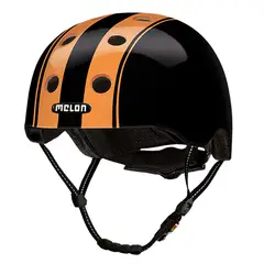MELON - Casco Ciclismo Urbano Double Orange Black ML