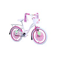 BICICLETA INFANTIL ARO 20 PRETTY GIRL BLANCO